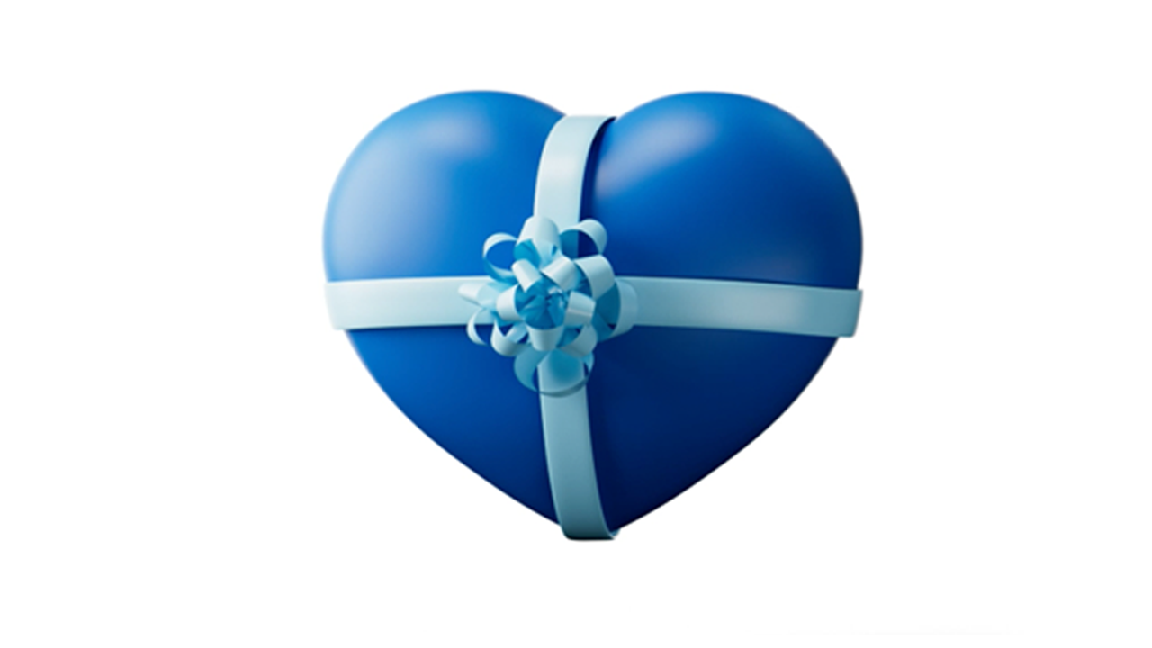 blue heart